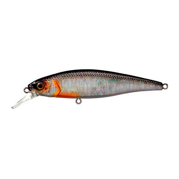 Воблер Jackall Squad Minnow 65SP 65mm, 5.8g, HL Silver & Black, Розмір/Вага: 65мм/5.8г, Колір воблера: Silver Black, фото 
