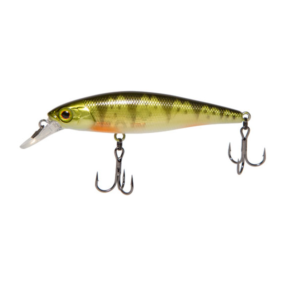 Воблер Jackall Squad Minnow 65SP 65mm 5.8g Ghost G Perch, Розмір/Вага: 65мм/5.8г, Колір воблера: Ghost G Perch, фото 