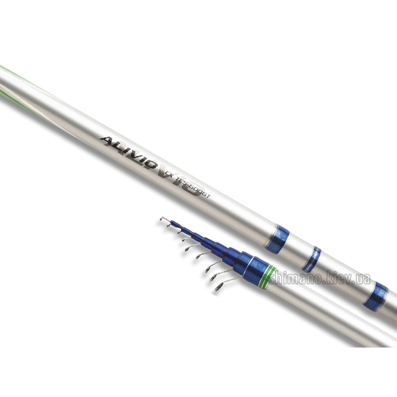 Телескопическое Вудлище SHIMANO ALIVIO CX TE GT 5-600 (с кольцами), фото 