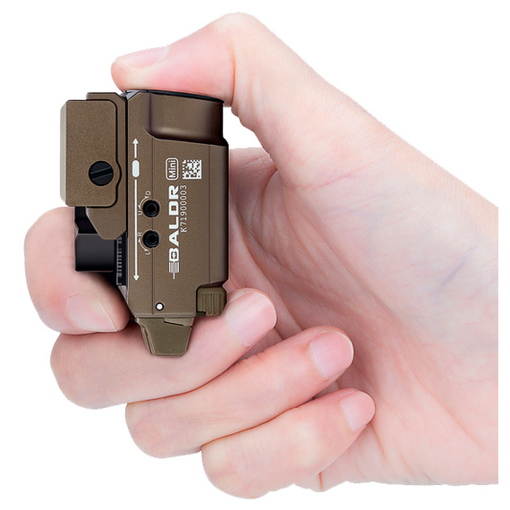 Фонар Olight Baldr Mini-DT с ЛЦУ, зеленого цвета к:песочный, фото , изображение 11