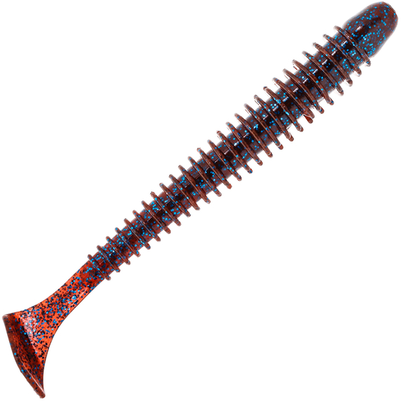 Силікон Keitech Swing Impact 3" (10 шт/упак), колір:ea#03 grape, Довжина силікону: 3" (7.6 см), Колір силікону: EA#03 Grape, фото 