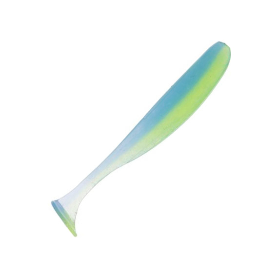 Силикон Keitech Easy Shiner 3" (10 шт/упак) ц:pal#03 ice chartreuse, Длина силикона: 3" (7.6 см), Расцветка силикона: PAL#03 Ice Chartreuse, фото 