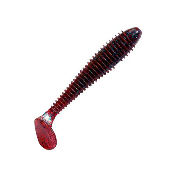 Силикон Keitech Swing Impact FAT 4.8" (5 шт/упак) цвет: ea#03 grape, Длина силикона: 4.8" (12.2 см), Расцветка силикона: EA#03 Grape, фото 