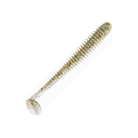 Силікон Keitech Swing Impact 4" (8 шт/упак), колір:418 bluegill flash, Довжина силікону: 4" (10.2 см), Колір силікону: 418 Bluegill Flash, фото 