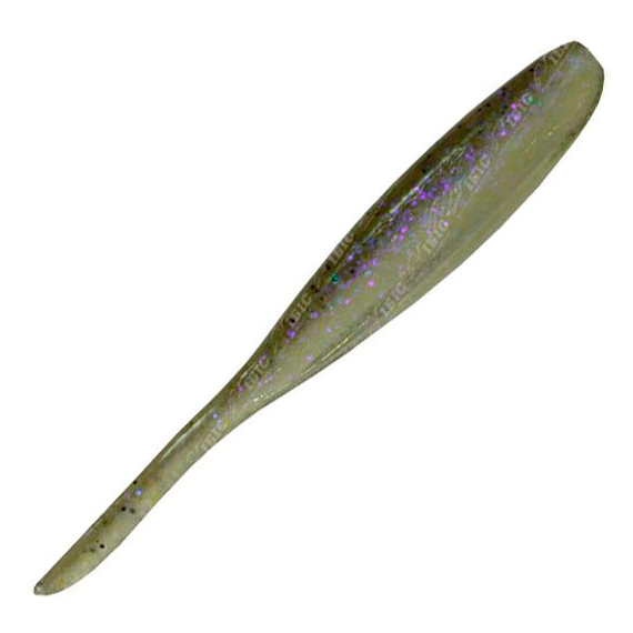 Силікон Keitech Shad Impact 4" (8 шт/упак), колір:440 electric shad, Довжина силікону: 4" (10.2 см), Колір силікону: 440 Electric Shad, фото 
