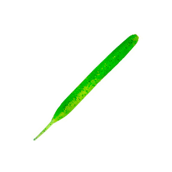 Силікон Keitech Sexy Impact 2.8" 12, колір:424 lime chartreuse, Довжина силікону: 2.8" (7.1 см), Колір силікону: 424 Lime Chartreuse, фото 