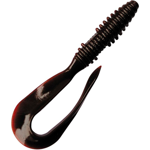 Силікон Keitech Mad Wag Mini 3.5" (10 шт/упак), колір:008 scuppernong, Довжина силікону: 3.5" (8.9 см), Колір силікону: 008 Scuppernong, фото 