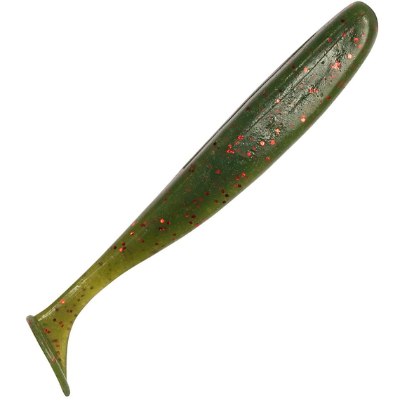 Силікон Select Easy Shad 5" #108 — їстівний віброхвіст для судака та щуки (5 шт/упак), Довжина силікону: 5" (12.7 см), Колір силікону: 108, фото 