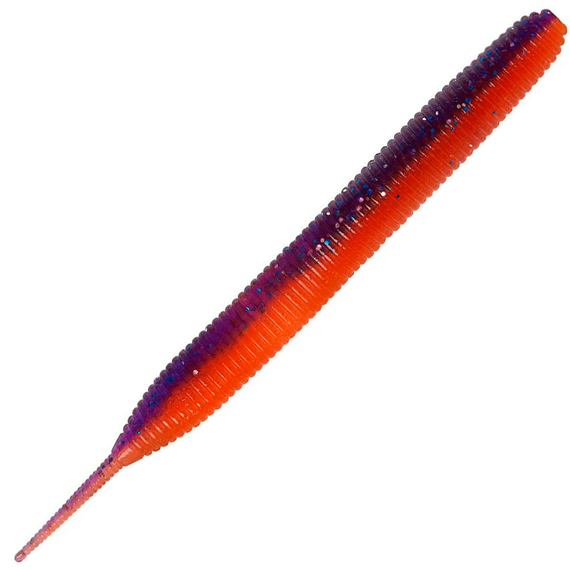 Силикон Keitech Sexy Impact 2.8" (12 шт/упак) ц:pal#09 violet fire, Длина силикона: 2.8" (7.1 см), Расцветка силикона: PAL#09 Violet Fire, фото 