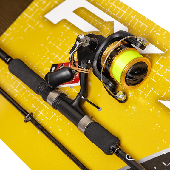 Набор: Спиннинг Shimano FX XT 2.70m 10-30g + Катушка SHIMANO FX 4000FC + Леска Mono 0.33mm, Модель: 2.70m 10-30g, фото , изображение 3