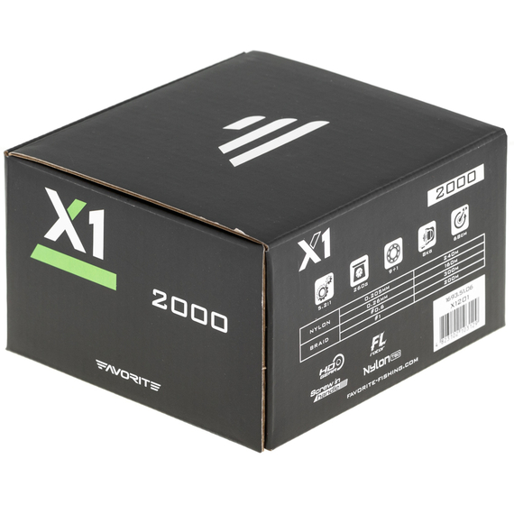 Катушка Favorite X1 New 2000 (2021), Размер шпули: 2000, фото , изображение 11