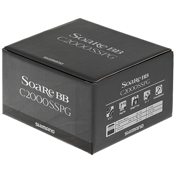 Котушка Shimano Soare BB C2000PGS (5+1), фото , изображение 9