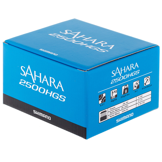 Катушка SHIMANO SAHARA 2500HGS FI (SH2500HGSFI), Размер шпули: 2500HGS, фото , изображение 9