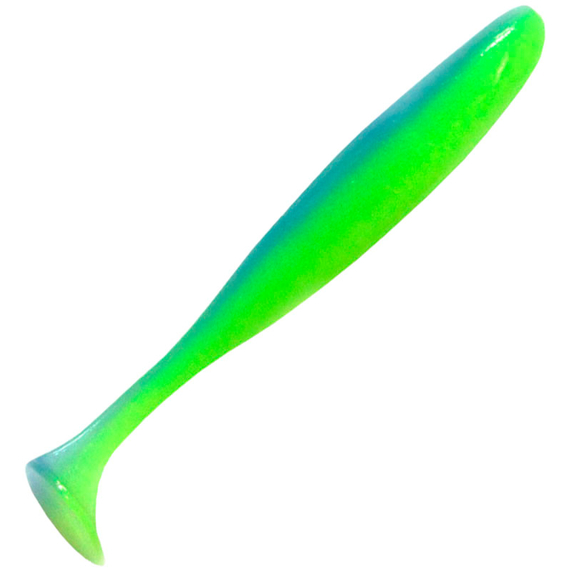 Силикон Keitech Easy Shiner 8" (2 шт/уп) ц:pal#03 ice chartreuse, Длина силикона: 8" (20.3 см), Расцветка силикона: PAL#03 Ice Chartreuse, фото 