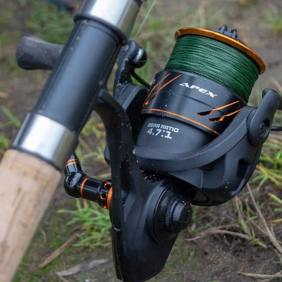 Котушка Brain Apex 4000 (5+1 підшип.), 5.0:1, Розмір шпулі: 4000, фото , изображение 11