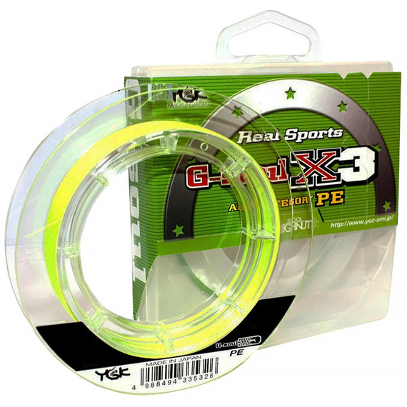 Шнур YGK G-soul X3 - 100m #1/16lb к:світло-жовтий, Діаметр: #1/0.165mm, Розмотування: 100m, фото , изображение 3