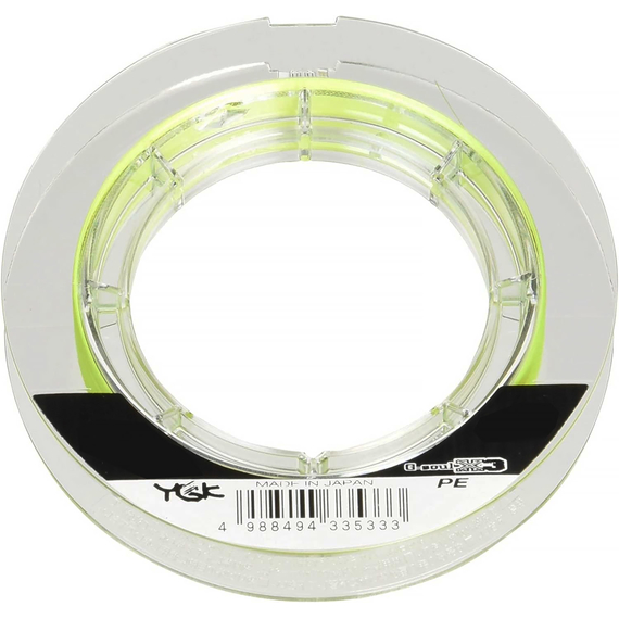 Шнур YGK G-Soul X3 150m #0.3/4.5lb к:світло-жовтий, Діаметр: #0.3/0.094mm, Розмотування: 150m, фото , изображение 2