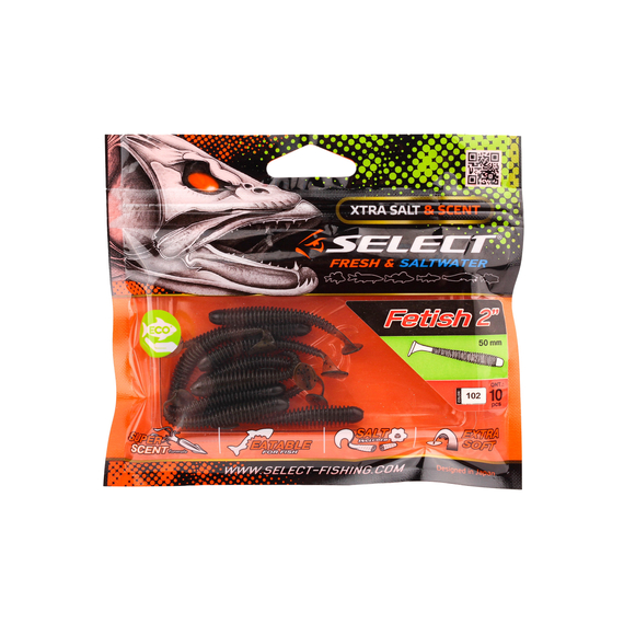 Силикон Select Fetish 2" col.102 (10 шт/упак), Длина силикона: 2" (5.08 см), Расцветка силикона: 102, фото , изображение 18