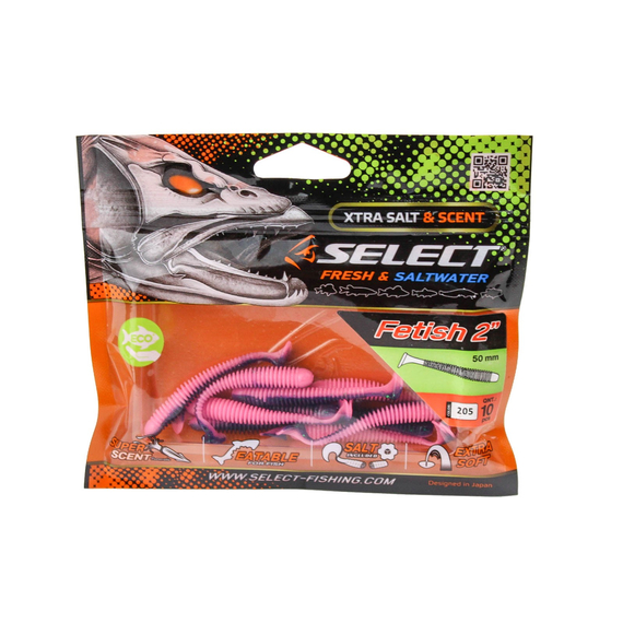 Силікон Select Fetish 2" col.205 (10 шт/упак), Довжина силікону: 2" (5.08 см), Колір силікону: 205, фото , изображение 10