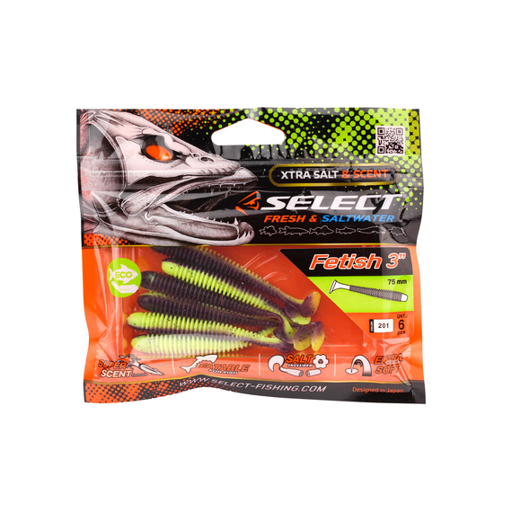 Силікон Select Fetish 3" col.201 (6 шт/упак), Довжина силікону: 3" (7.62 см), Колір силікону: 201, фото , изображение 8