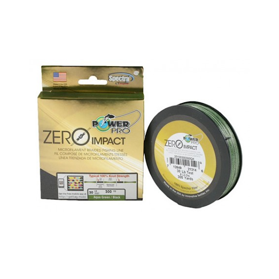 Шнур Power Pro Zero Impact 0.28 mm 20 kg 135 m Aqua Green зеленый, фото 
