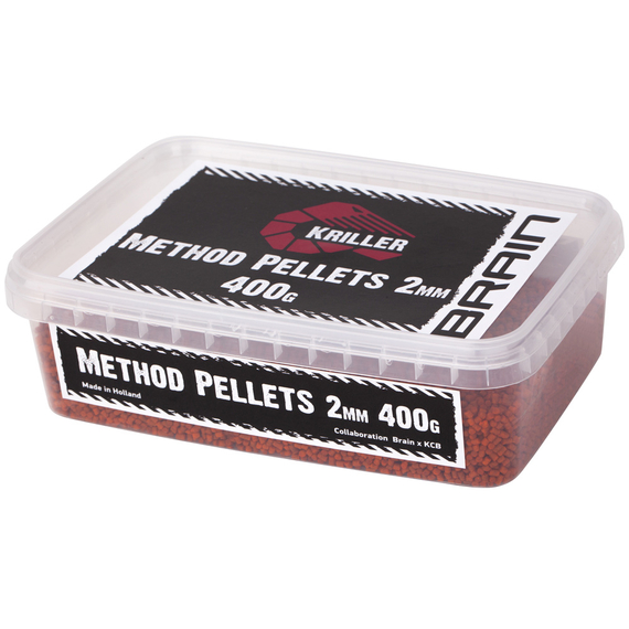 Пеллетс Brain Kriller (кальмар/специи) Method Pellets 2mm 400g, фото 