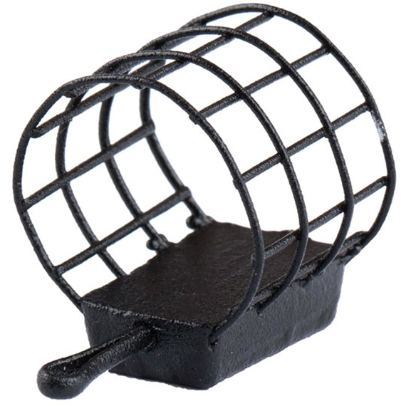 Годівниця Brain фідерна XS 3x10 слотів фарбована (к:чорний) 40g, фото 