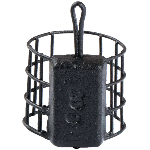 Годівниця Brain фідерна XS 3x10 слотів фарбована (к:чорний) 40g, фото , изображение 2