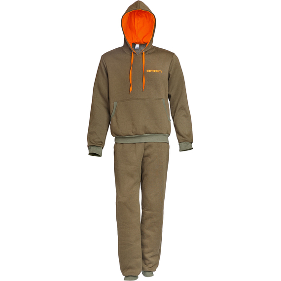 Костюм Brain Carp S ц:зеленый/оранжевый, фото 