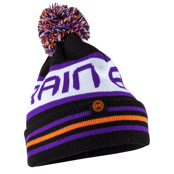 Шапка Brain Black/White/Violet One size ц:фиолетовый, фото 