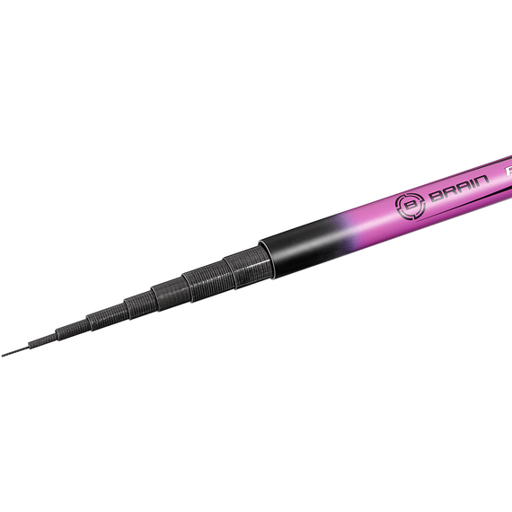 Махове вудлище Brain Apex Traveller 5.00m (телескопічне, без кілець) + чохол, Довжина: 5m, Тип вудлища: без кілець (махове), фото , изображение 3
