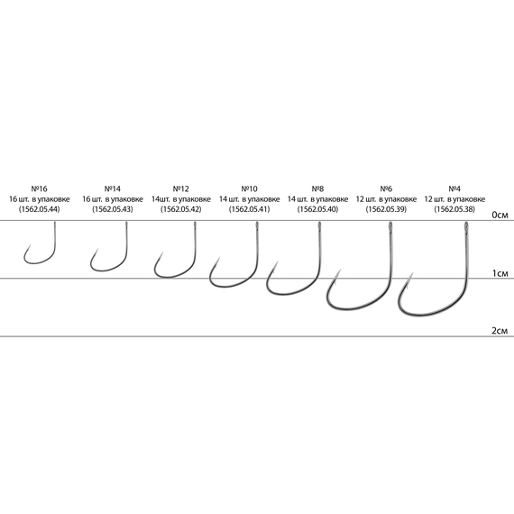 Гачок Decoy KR-33 Maggot #16 (16 шт/уп), фото , изображение 3