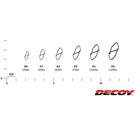 Застежка Decoy SN-6 W Snap #3 (8 шт/уп), фото , изображение 3