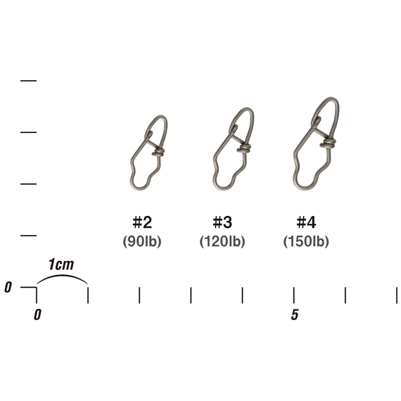 Застібка Decoy SN-14 Ex Snap #2 (7 шт/уп), фото , изображение 3