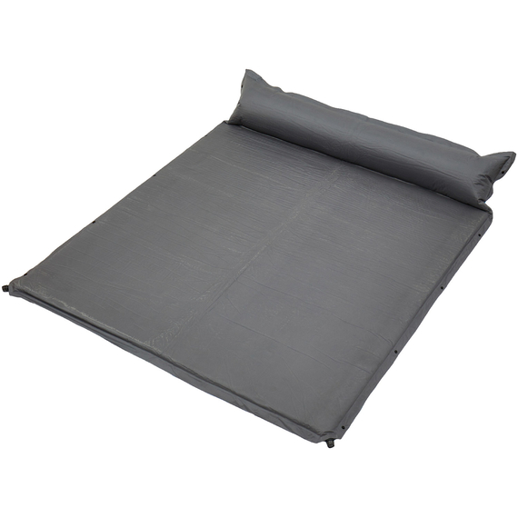 Каремат самонадувний Skif Outdoor Duplex. Розмір 192х157х3 см. Blue, фото , изображение 2