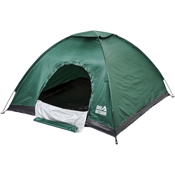Палатка Skif Outdoor Adventure I (Зеленый), 3-местная, размер 200x200x135см, Выберите цвет: Green, Кол-во мест: 3, Особливість: без зовнішнього тенту, фото , изображение 5