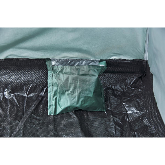 Палатка Skif Outdoor Adventure I (Зеленый), 3-местная, размер 200x200x135см, Выберите цвет: Green, Кол-во мест: 3, Особливість: без зовнішнього тенту, фото , изображение 6