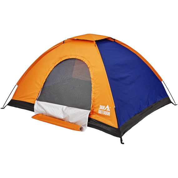 Намет Skif Outdoor Adventure I (Orange-Blue), 2-місний, розмір 200x150см, Колір: Orange-Blue, Кількість місць: 2, Особливість: без зовнішнього тенту, фото , изображение 2