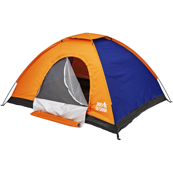 Намет Skif Outdoor Adventure I (Orange-Blue), 2-місний, розмір 200x150см, Колір: Orange-Blue, Кількість місць: 2, Особливість: без зовнішнього тенту, фото , изображение 3