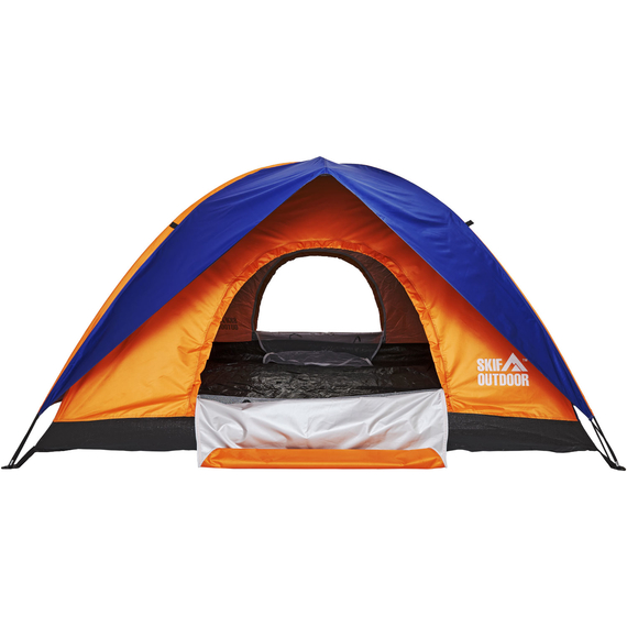 Намет Skif Outdoor Adventure II (Orange-Blue), 3-місний, розмір 200x200см, Колір: Orange-Blue, Кількість місць: 3, Особливість: зовнішній тент, фото , изображение 5