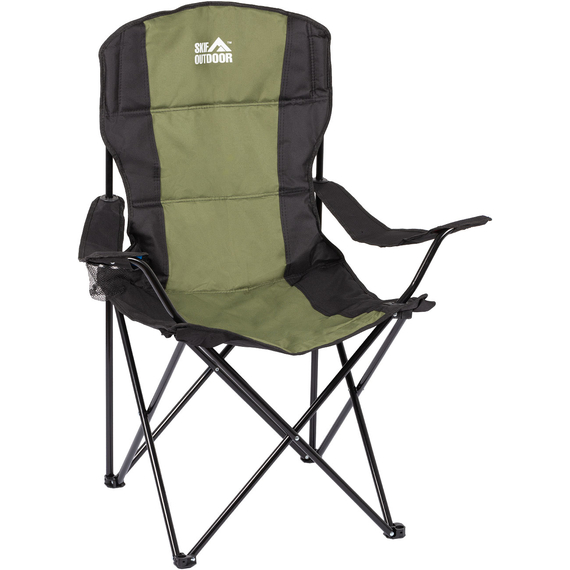 Стілець Skif Outdoor Soft Base black/olive (+ чохол), фото 