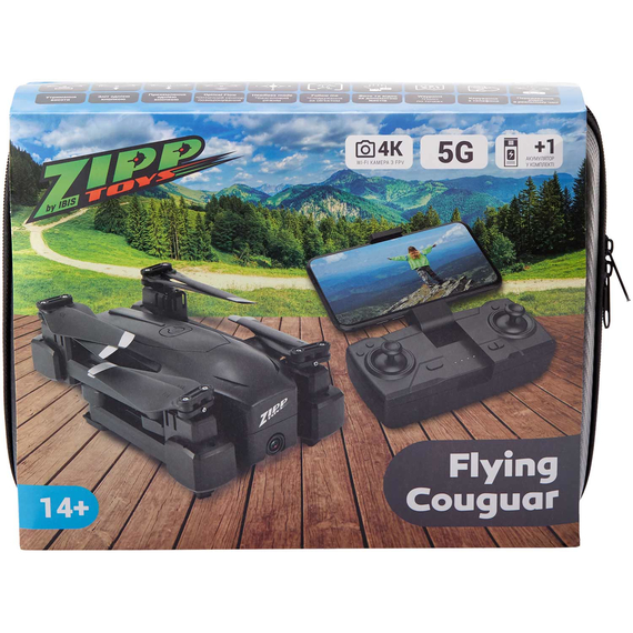 Квадрокоптер Flying Couguar Black с дополнительным аккумулятором, фото , изображение 10