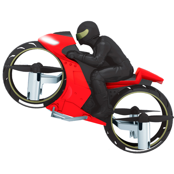 Квадрокоптер ZIPP Toys Flying Motorcycle Red, фото 