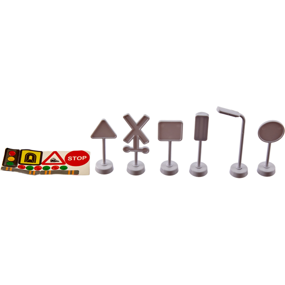 Ігровий набір ZIPP Toys "Міський експрес" 70 деталей. Синій, фото , изображение 7