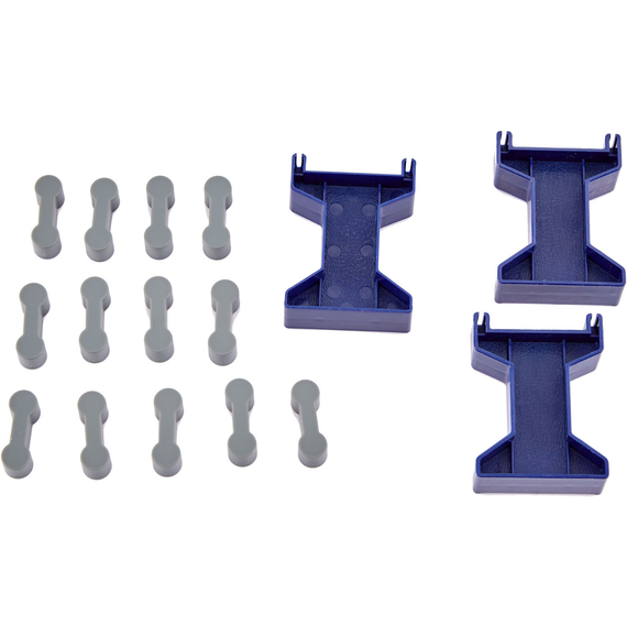 Ігровий набір ZIPP Toys "Міський експрес" 70 деталей. Синій, фото , изображение 9