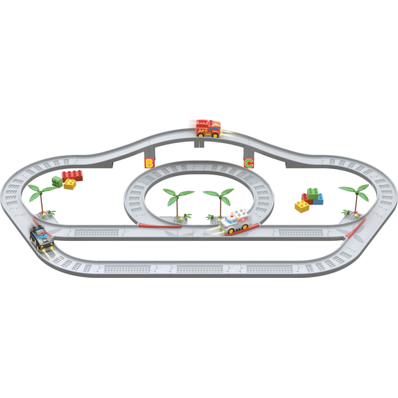 Игровой набор ZIPP Toys Электрический автотрек "Городские службы спасения" Модель 1, фото 