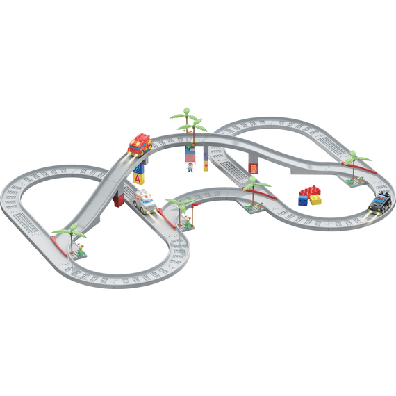 Ігровий набір ZIPP Toys Електричний автотрек "Міські служби порятунку" Модель 2, фото 