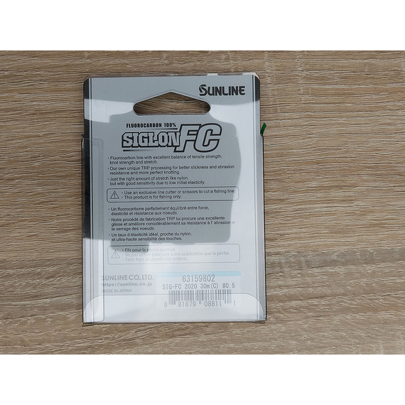 Флюорокарбон Sunline Siglon FC 30m 0.128mm 1.1kg повідцевий, Діаметр: 0.128, фото , изображение 3