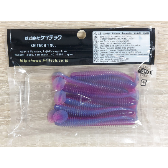 Силікон Keitech Swing Impact 3" (10 шт/уп), колір:473 morning dawn, Довжина силікону: 3" (7.6 см), Колір силікону: 473 Morning Dawn, фото , изображение 16