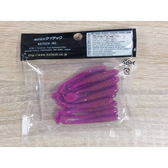 Силікон Keitech Swing Impact 2" (12 шт/упак), колір:pal#13 mistic spice, Довжина силікону: 2" (5.1 см), Колір силікону: PAL#13 Mistic Spice, фото , изображение 4